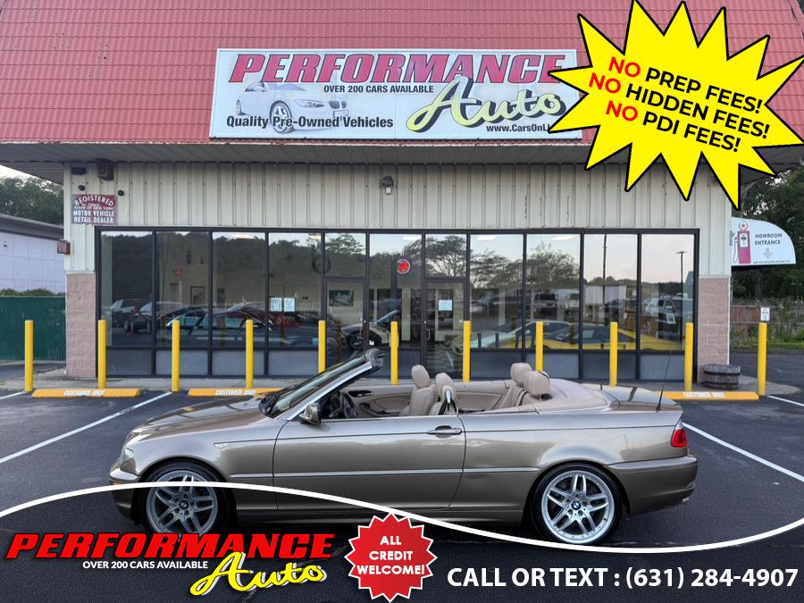2005 BMW 3 Series 330Ci 2dr Convertible, available for sale in Bohemia, New York | Performance Auto Inc. Bohemia, New York 2005 BMW 3 Series 330Ci 2dr Convertible, available for sale in Bohemia, New York | Performance Auto Inc. Bohemia, New York