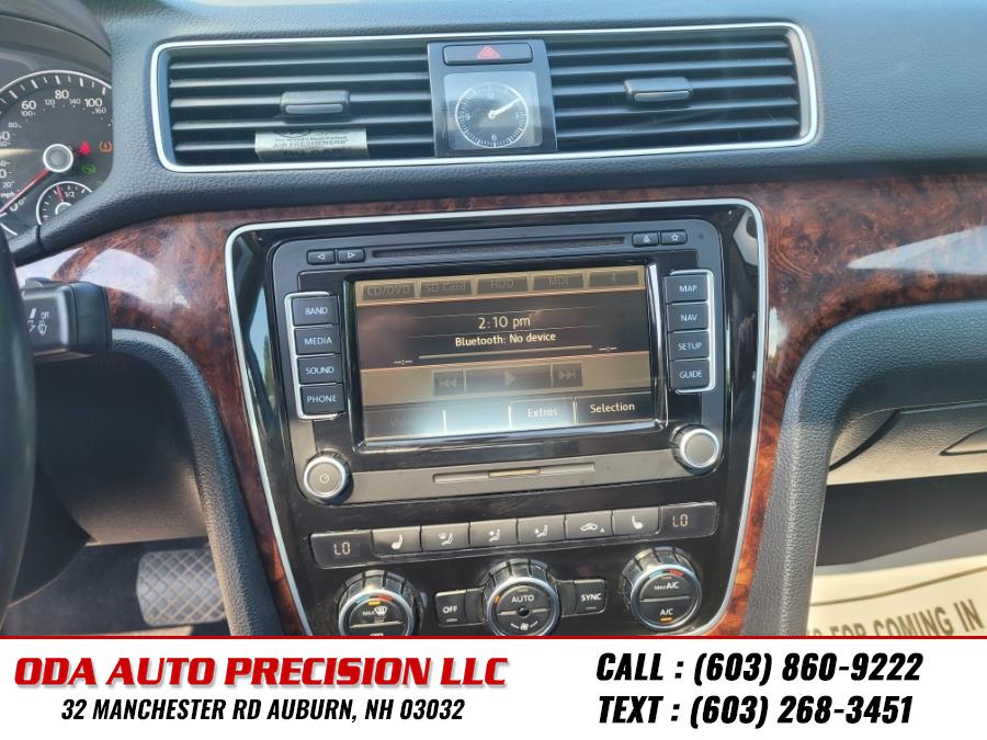 2013 Volkswagen Passat 4dr Sdn 2.0L DSG TDI SEL Premium, available for sale in Auburn, New Hampshire | ODA Auto Precision LLC. Auburn, New Hampshire 2013 Volkswagen Passat 4dr Sdn 2.0L DSG TDI SEL Premium, available for sale in Auburn, New Hampshire | ODA Auto Precision LLC. Auburn, New Hampshire