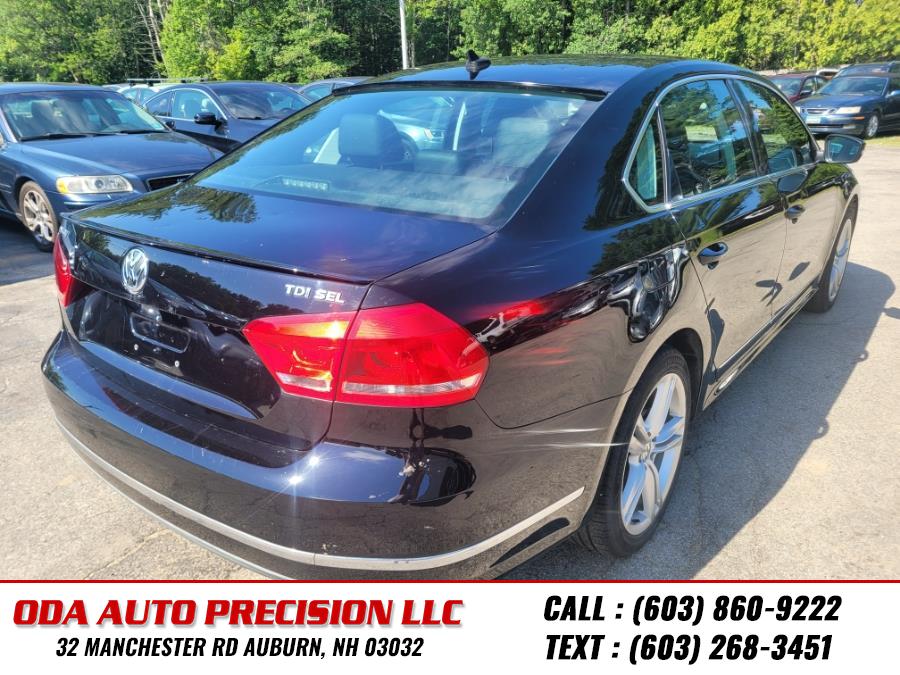 2013 Volkswagen Passat 4dr Sdn 2.0L DSG TDI SEL Premium, available for sale in Auburn, New Hampshire | ODA Auto Precision LLC. Auburn, New Hampshire 2013 Volkswagen Passat 4dr Sdn 2.0L DSG TDI SEL Premium, available for sale in Auburn, New Hampshire | ODA Auto Precision LLC. Auburn, New Hampshire