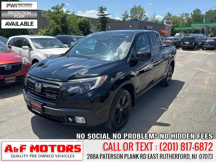 2017 Honda Ridgeline Black Edition 4x4 Crew Cab 5.3'' Bed, available for sale in East Rutherford, New Jersey | A&F Motors LLC. East Rutherford, New Jersey 2017 Honda Ridgeline Black Edition 4x4 Crew Cab 5.3'' Bed, available for sale in East Rutherford, New Jersey | A&F Motors LLC. East Rutherford, New Jersey