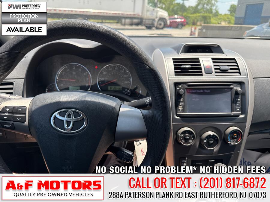 2013 Toyota Corolla 4dr Sdn Auto S (Natl), available for sale in East Rutherford, New Jersey | A&F Motors LLC. East Rutherford, New Jersey 2013 Toyota Corolla 4dr Sdn Auto S (Natl), available for sale in East Rutherford, New Jersey | A&F Motors LLC. East Rutherford, New Jersey