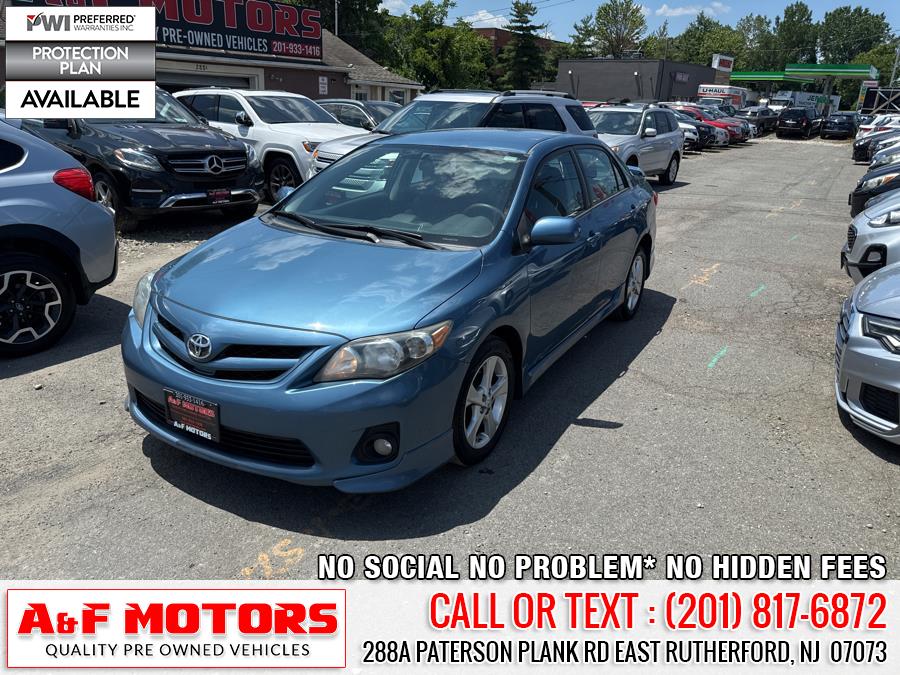 2013 Toyota Corolla 4dr Sdn Auto S (Natl), available for sale in East Rutherford, New Jersey | A&F Motors LLC. East Rutherford, New Jersey 2013 Toyota Corolla 4dr Sdn Auto S (Natl), available for sale in East Rutherford, New Jersey | A&F Motors LLC. East Rutherford, New Jersey