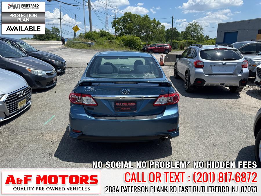 2013 Toyota Corolla 4dr Sdn Auto S (Natl), available for sale in East Rutherford, New Jersey | A&F Motors LLC. East Rutherford, New Jersey 2013 Toyota Corolla 4dr Sdn Auto S (Natl), available for sale in East Rutherford, New Jersey | A&F Motors LLC. East Rutherford, New Jersey