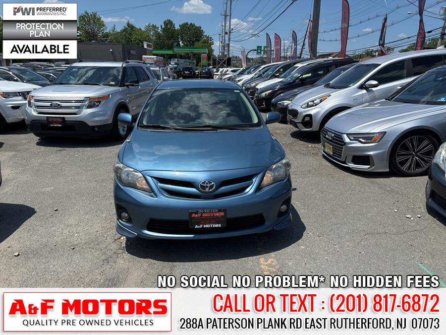 2013 Toyota Corolla 4dr Sdn Auto S (Natl), available for sale in East Rutherford, New Jersey | A&F Motors LLC. East Rutherford, New Jersey 2013 Toyota Corolla 4dr Sdn Auto S (Natl), available for sale in East Rutherford, New Jersey | A&F Motors LLC. East Rutherford, New Jersey