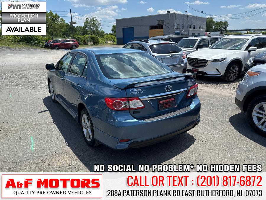 2013 Toyota Corolla 4dr Sdn Auto S (Natl), available for sale in East Rutherford, New Jersey | A&F Motors LLC. East Rutherford, New Jersey 2013 Toyota Corolla 4dr Sdn Auto S (Natl), available for sale in East Rutherford, New Jersey | A&F Motors LLC. East Rutherford, New Jersey