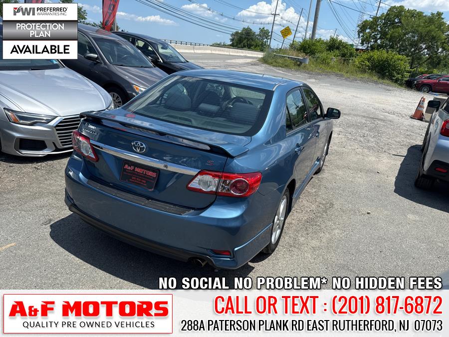 2013 Toyota Corolla 4dr Sdn Auto S (Natl), available for sale in East Rutherford, New Jersey | A&F Motors LLC. East Rutherford, New Jersey 2013 Toyota Corolla 4dr Sdn Auto S (Natl), available for sale in East Rutherford, New Jersey | A&F Motors LLC. East Rutherford, New Jersey