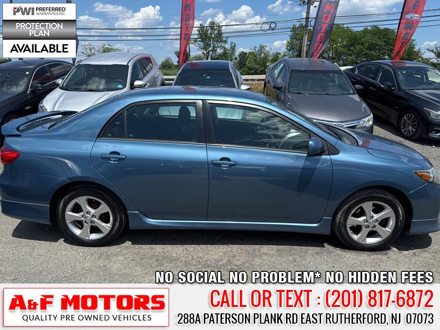 2013 Toyota Corolla 4dr Sdn Auto S (Natl), available for sale in East Rutherford, New Jersey | A&F Motors LLC. East Rutherford, New Jersey 2013 Toyota Corolla 4dr Sdn Auto S (Natl), available for sale in East Rutherford, New Jersey | A&F Motors LLC. East Rutherford, New Jersey