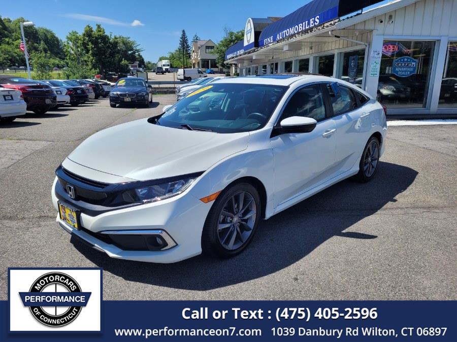 2020 Honda Civic Sedan EX-L CVT, available for sale in Wilton, Connecticut | Performance Motor Cars Of Connecticut LLC. Wilton, Connecticut 2020 Honda Civic Sedan EX-L CVT, available for sale in Wilton, Connecticut | Performance Motor Cars Of Connecticut LLC. Wilton, Connecticut