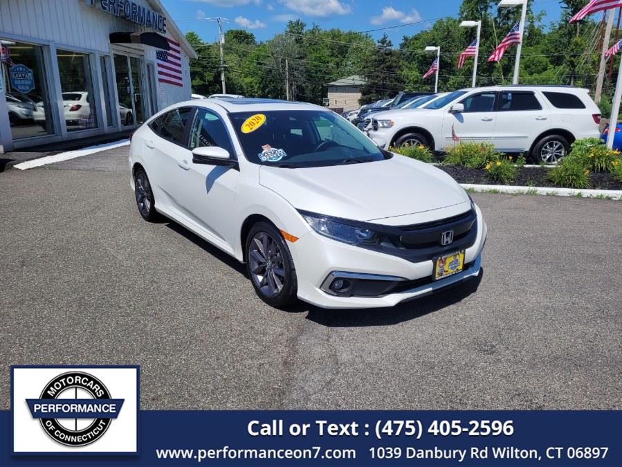 Used 2020 Honda Civic Sedan in Wilton, Connecticut | Performance Motor Cars Of Connecticut LLC. Wilton, Connecticut