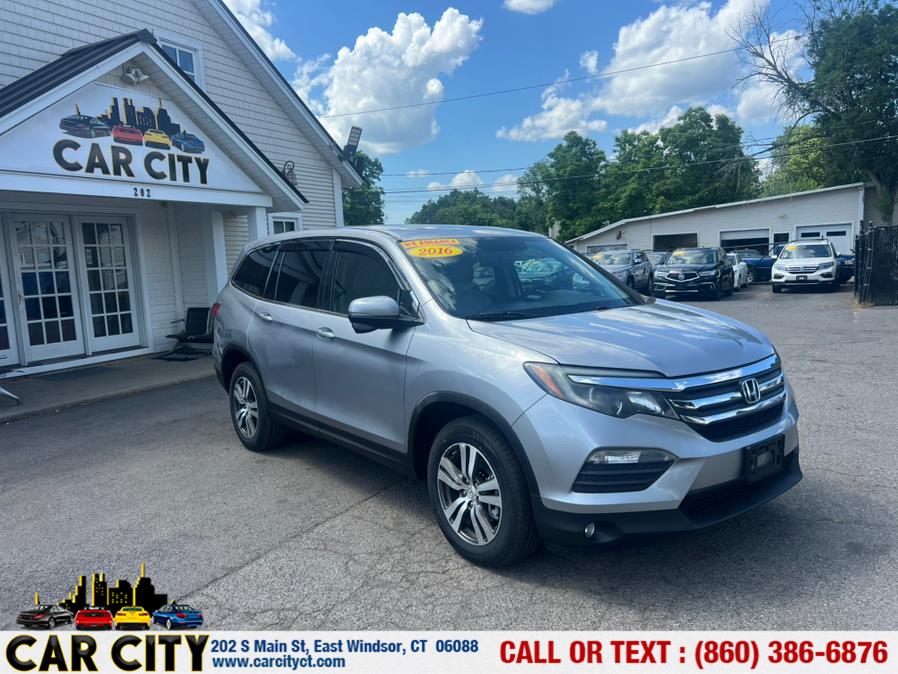2016 Honda Pilot AWD 4dr EX-L w/RES, available for sale in East Windsor, Connecticut | Car City LLC. East Windsor, Connecticut 2016 Honda Pilot AWD 4dr EX-L w/RES, available for sale in East Windsor, Connecticut | Car City LLC. East Windsor, Connecticut