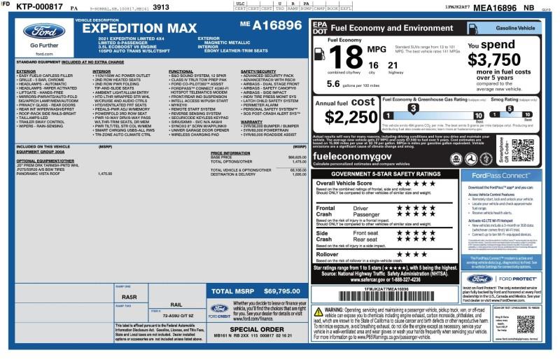 2021 Ford Expedition Max Limited 4X4, available for sale in Maple Shade, New Jersey | Car Revolution. Maple Shade, New Jersey 2021 Ford Expedition Max Limited 4X4, available for sale in Maple Shade, New Jersey | Car Revolution. Maple Shade, New Jersey