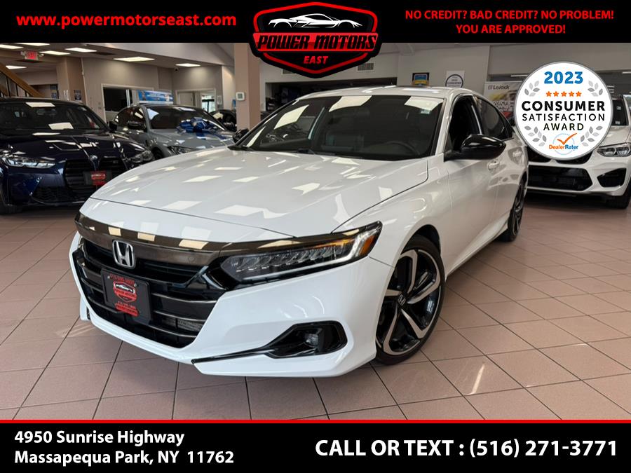 Used 2022 Honda Accord Sedan in Massapequa Park, New York | Power Motors East. Massapequa Park, New York