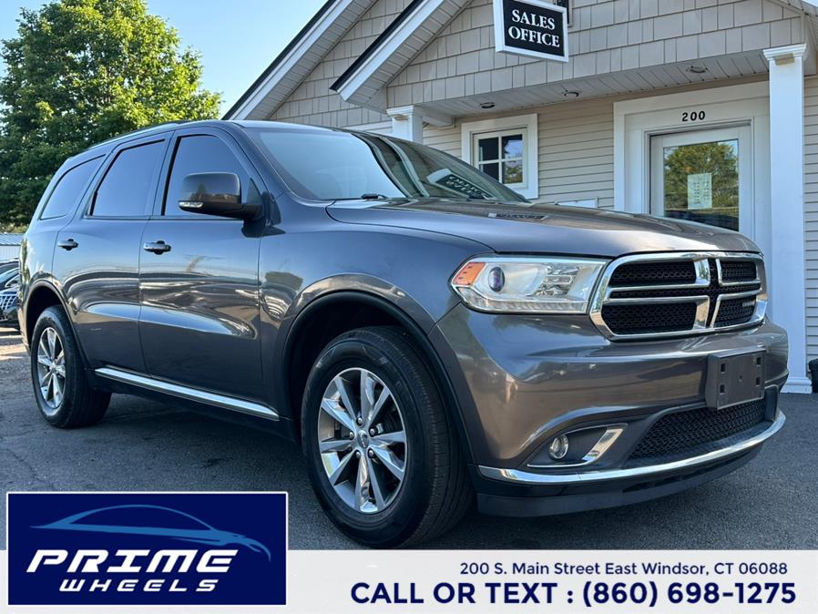 2014 Dodge Durango AWD 4dr Limited, available for sale in East Windsor, Connecticut | Prime Wheels. East Windsor, Connecticut 2014 Dodge Durango AWD 4dr Limited, available for sale in East Windsor, Connecticut | Prime Wheels. East Windsor, Connecticut