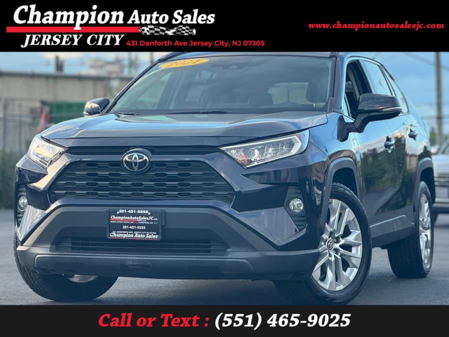 Used 2021 Toyota RAV4 in Jersey City, New Jersey | Champion Auto Sales. Jersey City, New Jersey