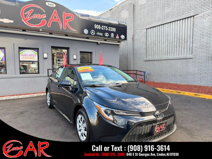 2022 Toyota Corolla LE CVT (Natl), available for sale in Linden, New Jersey | Car Zone. Linden, New Jersey 2022 Toyota Corolla LE CVT (Natl), available for sale in Linden, New Jersey | Car Zone. Linden, New Jersey