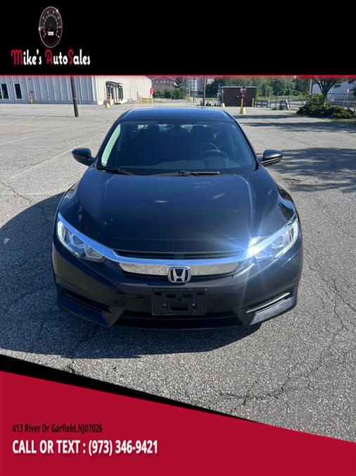 2016 Honda Civic Sedan 4dr CVT LX, available for sale in Garfield, New Jersey | Mikes Auto Sales LLC. Garfield, New Jersey 2016 Honda Civic Sedan 4dr CVT LX, available for sale in Garfield, New Jersey | Mikes Auto Sales LLC. Garfield, New Jersey