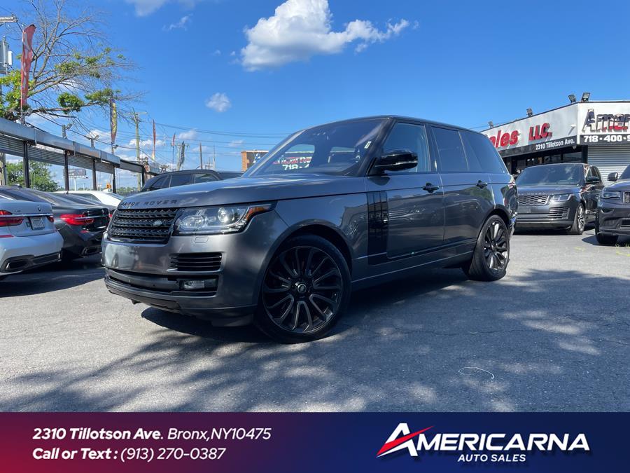 2016 Land Rover Range Rover 4WD 4dr Supercharged, available for sale in Bronx, New York | Americarna Auto Sales LLC. Bronx, New York 2016 Land Rover Range Rover 4WD 4dr Supercharged, available for sale in Bronx, New York | Americarna Auto Sales LLC. Bronx, New York