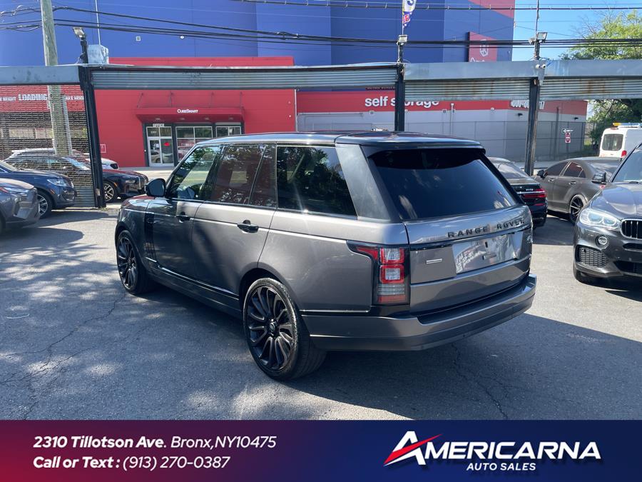 2016 Land Rover Range Rover 4WD 4dr Supercharged, available for sale in Bronx, New York | Americarna Auto Sales LLC. Bronx, New York 2016 Land Rover Range Rover 4WD 4dr Supercharged, available for sale in Bronx, New York | Americarna Auto Sales LLC. Bronx, New York