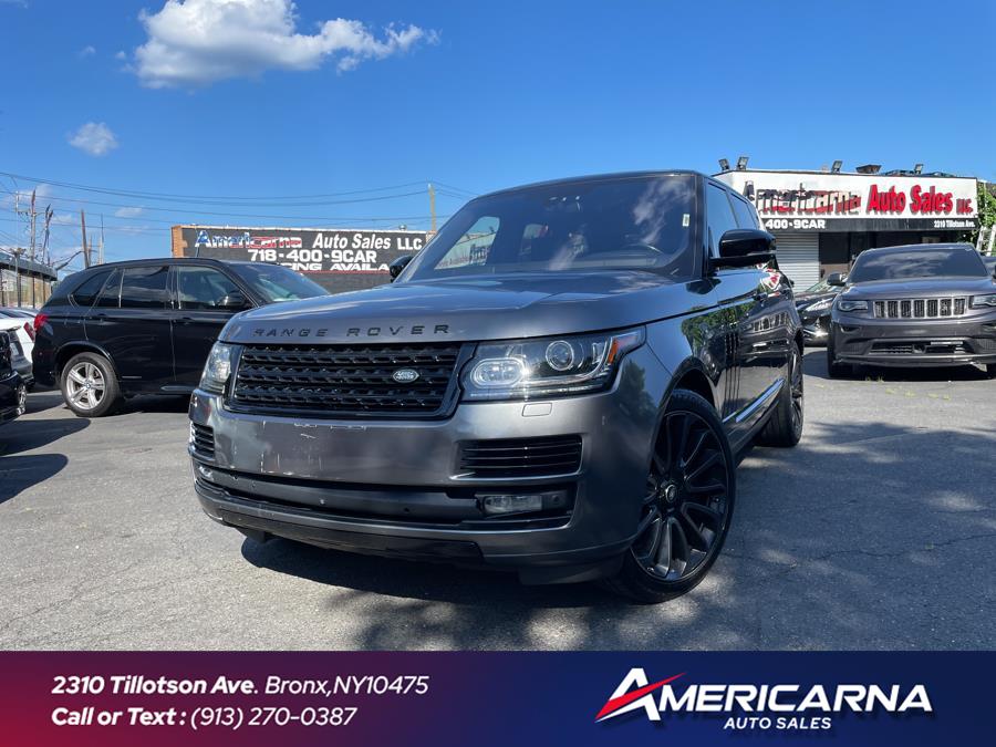 Used 2016 Land Rover Range Rover in Bronx, New York | Americarna Auto Sales LLC. Bronx, New York
