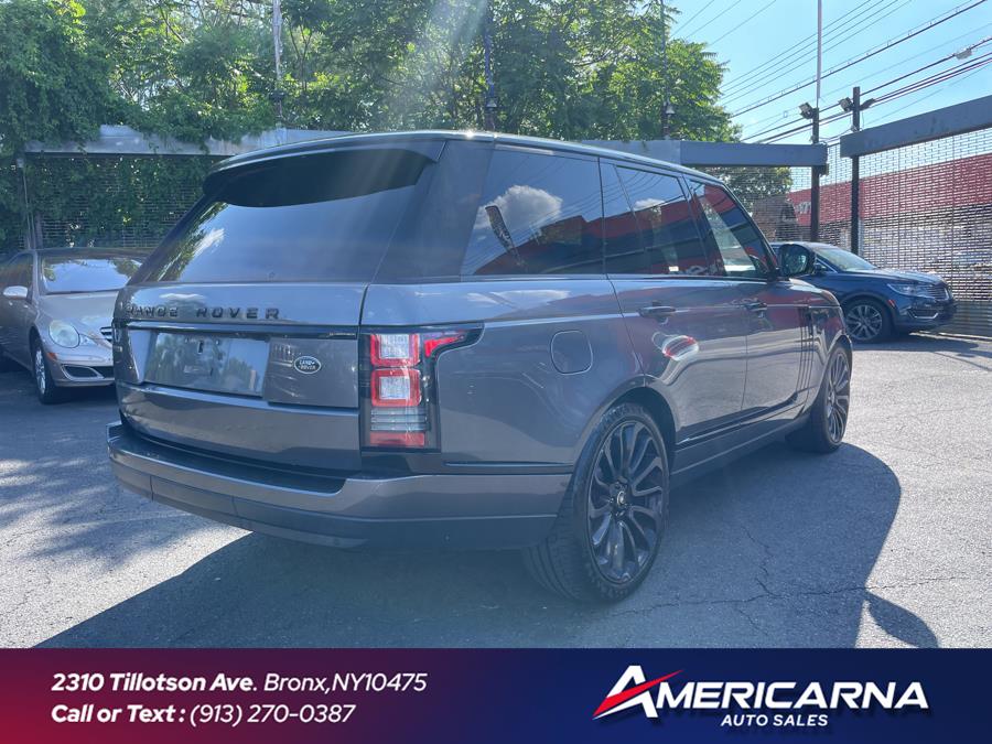 2016 Land Rover Range Rover 4WD 4dr Supercharged, available for sale in Bronx, New York | Americarna Auto Sales LLC. Bronx, New York 2016 Land Rover Range Rover 4WD 4dr Supercharged, available for sale in Bronx, New York | Americarna Auto Sales LLC. Bronx, New York