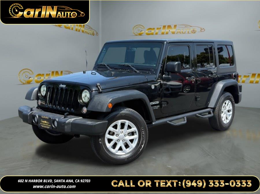 2017 Jeep Wrangler Unlimited Big Bear 4x4 *Ltd Avail*, available for sale in Santa Ana, California | Carin Auto. Santa Ana, California 2017 Jeep Wrangler Unlimited Big Bear 4x4 *Ltd Avail*, available for sale in Santa Ana, California | Carin Auto. Santa Ana, California