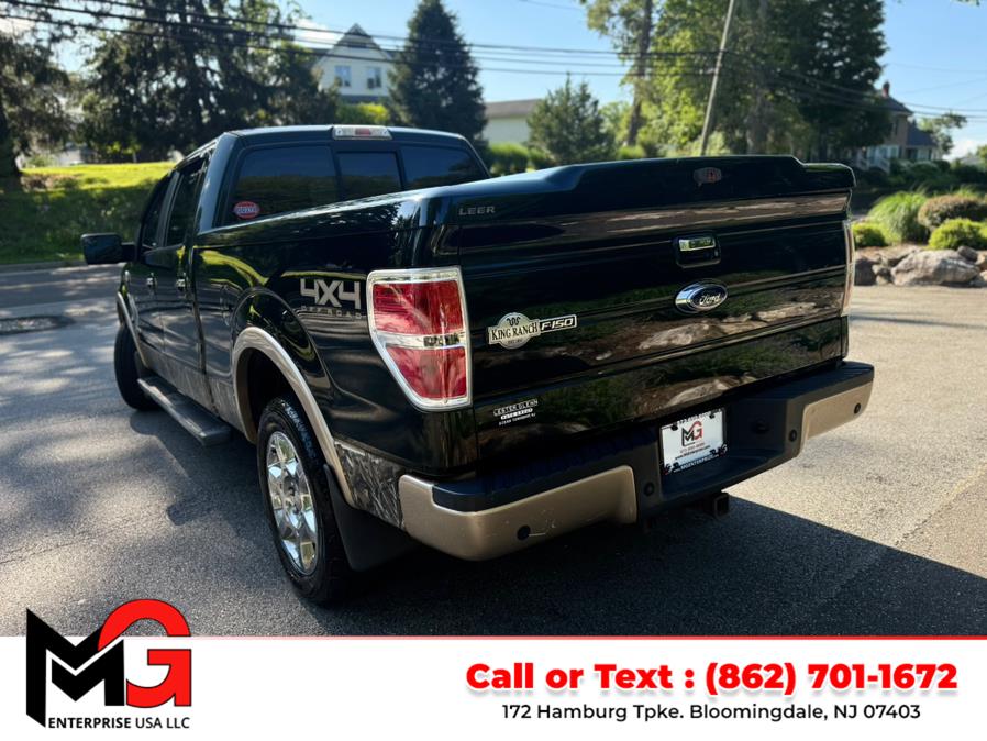 2013 Ford F-150 4WD SuperCrew 145" King Ranch, available for sale in Bloomingdale, New Jersey | MG Enterprise USA. Bloomingdale, New Jersey 2013 Ford F-150 4WD SuperCrew 145" King Ranch, available for sale in Bloomingdale, New Jersey | MG Enterprise USA. Bloomingdale, New Jersey