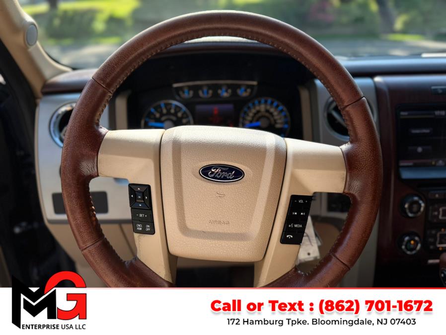 2013 Ford F-150 4WD SuperCrew 145" King Ranch, available for sale in Bloomingdale, New Jersey | MG Enterprise USA. Bloomingdale, New Jersey 2013 Ford F-150 4WD SuperCrew 145" King Ranch, available for sale in Bloomingdale, New Jersey | MG Enterprise USA. Bloomingdale, New Jersey