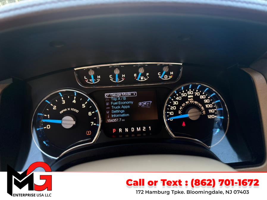2013 Ford F-150 4WD SuperCrew 145" King Ranch, available for sale in Bloomingdale, New Jersey | MG Enterprise USA. Bloomingdale, New Jersey 2013 Ford F-150 4WD SuperCrew 145" King Ranch, available for sale in Bloomingdale, New Jersey | MG Enterprise USA. Bloomingdale, New Jersey