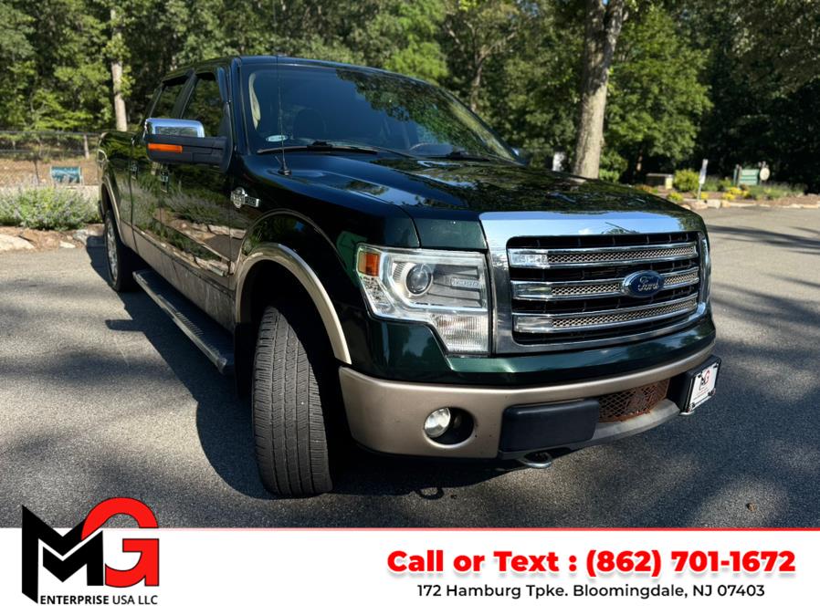 2013 Ford F-150 4WD SuperCrew 145" King Ranch, available for sale in Bloomingdale, New Jersey | MG Enterprise USA. Bloomingdale, New Jersey 2013 Ford F-150 4WD SuperCrew 145" King Ranch, available for sale in Bloomingdale, New Jersey | MG Enterprise USA. Bloomingdale, New Jersey