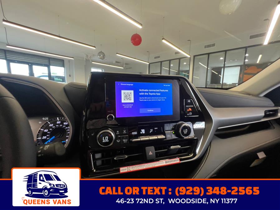 2025 Toyota Highlander Hybrid XLE Nightshade AWD (Natl), available for sale in Woodside, New York | Queens Vans LLC. Woodside, New York 2025 Toyota Highlander Hybrid XLE Nightshade AWD (Natl), available for sale in Woodside, New York | Queens Vans LLC. Woodside, New York