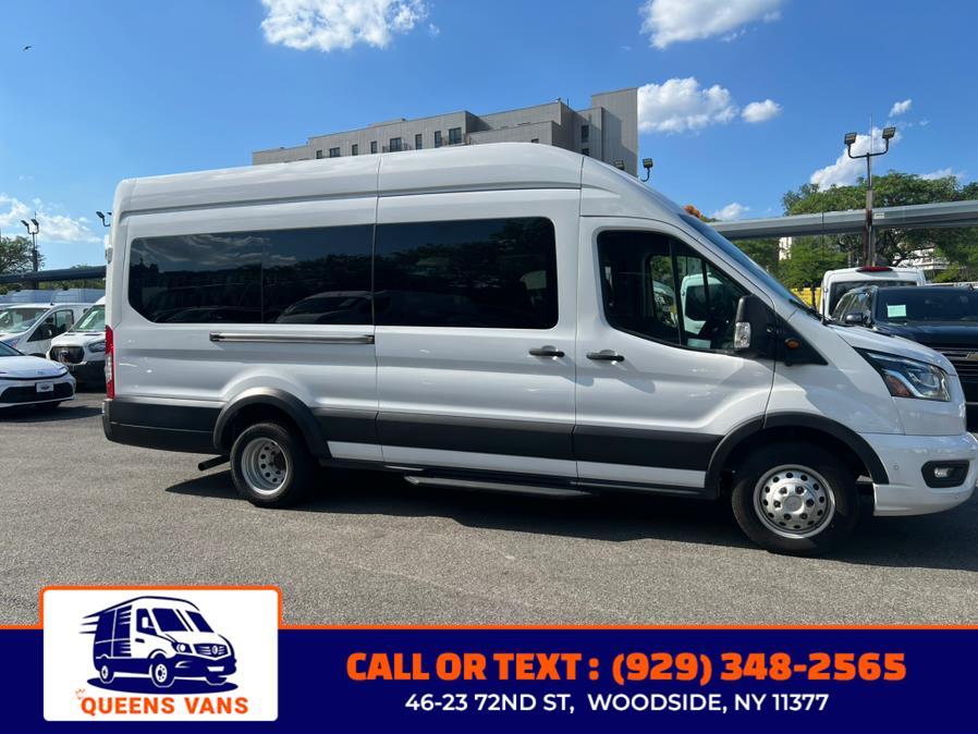 2023 Ford Transit Passenger Wagon T-350 HD 148" EL High Roof XLT DRW RWD, available for sale in Woodside, New York | Queens Vans LLC. Woodside, New York 2023 Ford Transit Passenger Wagon T-350 HD 148" EL High Roof XLT DRW RWD, available for sale in Woodside, New York | Queens Vans LLC. Woodside, New York