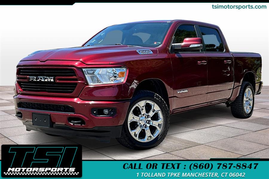 2019 Ram 1500 Big Horn/Lone Star 4x4 Crew Cab 5''7" Box, available for sale in Manchester, Connecticut | TSI Motorsports. Manchester, Connecticut 2019 Ram 1500 Big Horn/Lone Star 4x4 Crew Cab 5''7" Box, available for sale in Manchester, Connecticut | TSI Motorsports. Manchester, Connecticut