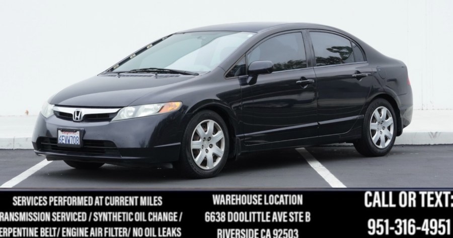 2008 Honda Civic Sdn LX (ONE OWNER) 4dr Auto, available for sale in Riverside, California | Big Timin Motors LLC. Riverside, California 2008 Honda Civic Sdn LX (ONE OWNER) 4dr Auto, available for sale in Riverside, California | Big Timin Motors LLC. Riverside, California