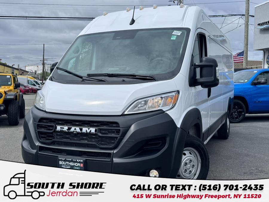 2023 Ram ProMaster Cargo Van 3500 Super High Roof Ext 159" WB, available for sale in Freeport, New York | South Shore Jerrdan. Freeport, New York 2023 Ram ProMaster Cargo Van 3500 Super High Roof Ext 159" WB, available for sale in Freeport, New York | South Shore Jerrdan. Freeport, New York