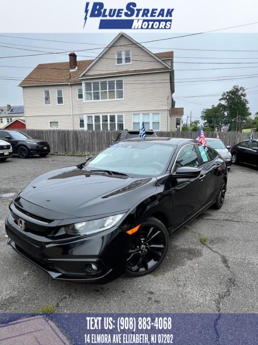 2019 Honda Civic Sedan Sport CVT, available for sale in Elizabeth, New Jersey | Blue Streak Motors. Elizabeth, New Jersey 2019 Honda Civic Sedan Sport CVT, available for sale in Elizabeth, New Jersey | Blue Streak Motors. Elizabeth, New Jersey