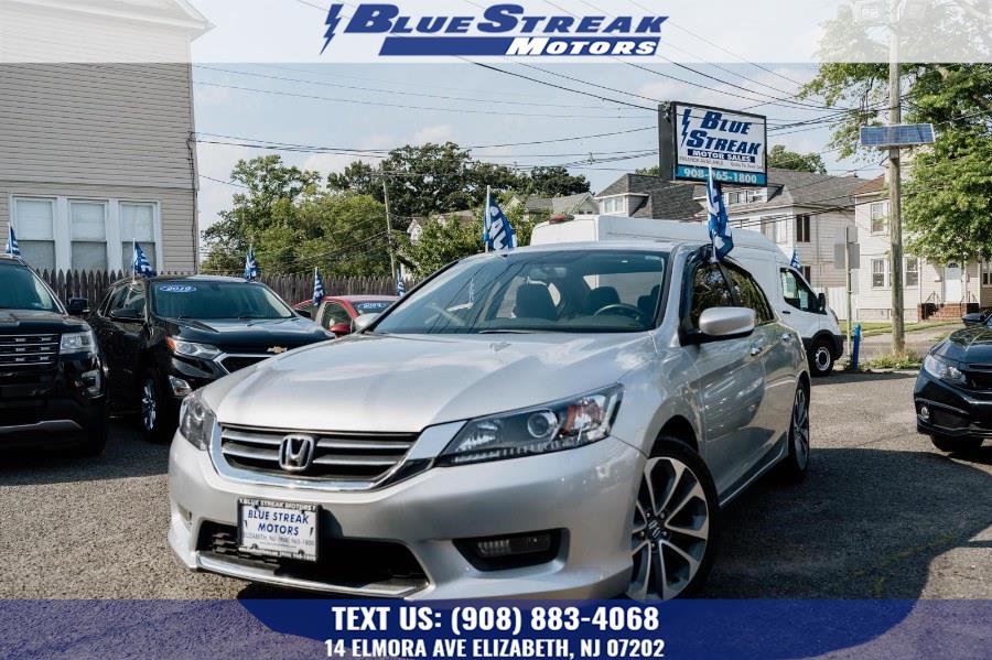 2015 Honda Accord Sedan 4dr I4 CVT Sport, available for sale in Elizabeth, New Jersey | Blue Streak Motors. Elizabeth, New Jersey 2015 Honda Accord Sedan 4dr I4 CVT Sport, available for sale in Elizabeth, New Jersey | Blue Streak Motors. Elizabeth, New Jersey