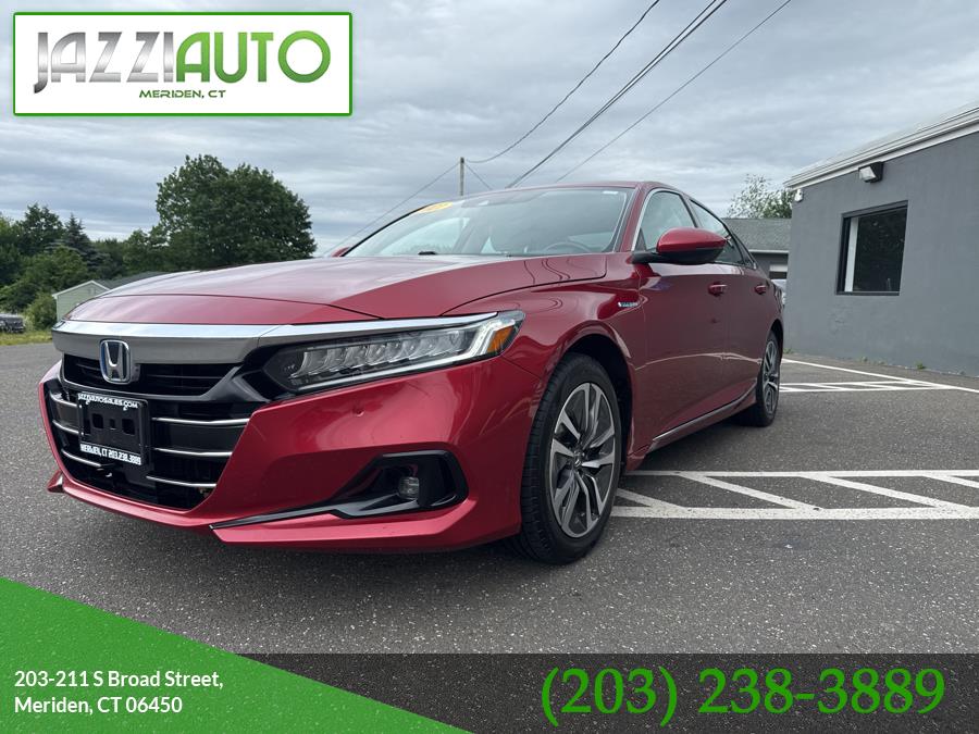 2021 Honda Accord Hybrid EX-L Sedan, available for sale in Meriden, Connecticut | Jazzi Auto Sales LLC. Meriden, Connecticut 2021 Honda Accord Hybrid EX-L Sedan, available for sale in Meriden, Connecticut | Jazzi Auto Sales LLC. Meriden, Connecticut