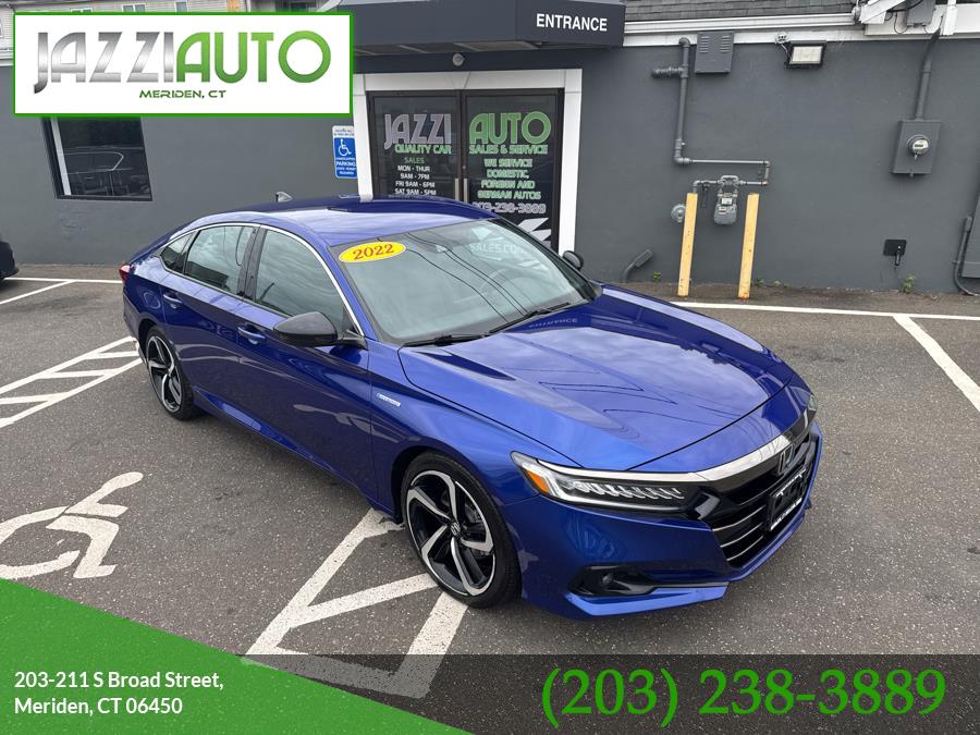 2022 Honda Accord Hybrid Sport Sedan, available for sale in Meriden, Connecticut | Jazzi Auto Sales LLC. Meriden, Connecticut 2022 Honda Accord Hybrid Sport Sedan, available for sale in Meriden, Connecticut | Jazzi Auto Sales LLC. Meriden, Connecticut