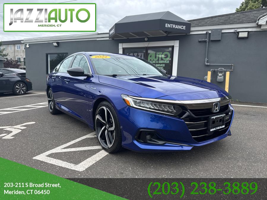 2022 Honda Accord Hybrid Sport Sedan, available for sale in Meriden, Connecticut | Jazzi Auto Sales LLC. Meriden, Connecticut 2022 Honda Accord Hybrid Sport Sedan, available for sale in Meriden, Connecticut | Jazzi Auto Sales LLC. Meriden, Connecticut
