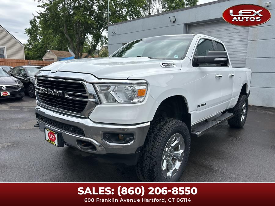 2019 Ram 1500 Big Horn/Lone Star 4x4 Quad Cab 6''4" Box, available for sale in Hartford, Connecticut | Lex Autos LLC. Hartford, Connecticut 2019 Ram 1500 Big Horn/Lone Star 4x4 Quad Cab 6''4" Box, available for sale in Hartford, Connecticut | Lex Autos LLC. Hartford, Connecticut