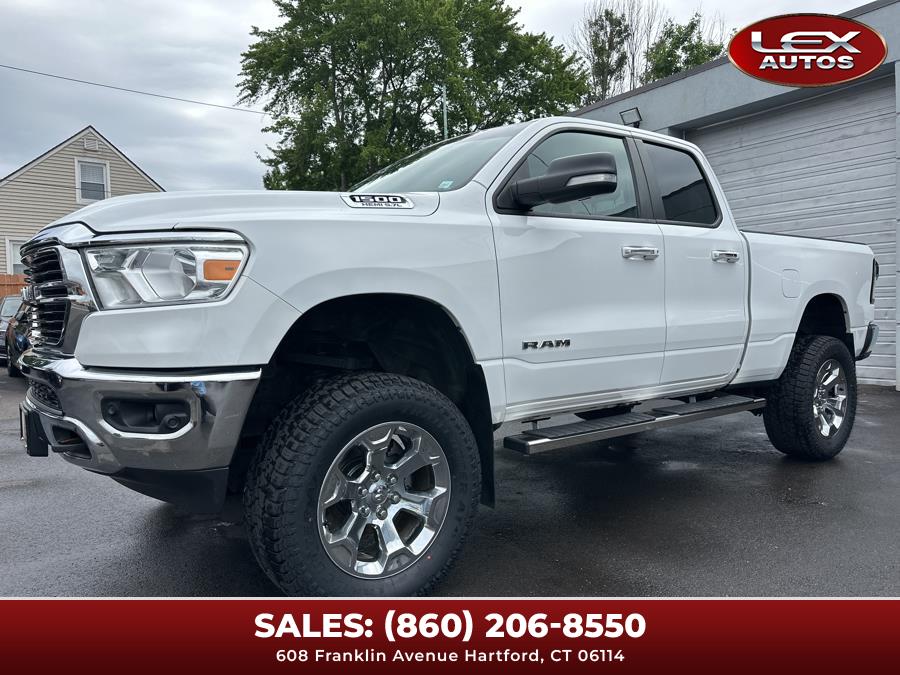 2019 Ram 1500 Big Horn/Lone Star 4x4 Quad Cab 6''4" Box, available for sale in Hartford, Connecticut | Lex Autos LLC. Hartford, Connecticut 2019 Ram 1500 Big Horn/Lone Star 4x4 Quad Cab 6''4" Box, available for sale in Hartford, Connecticut | Lex Autos LLC. Hartford, Connecticut