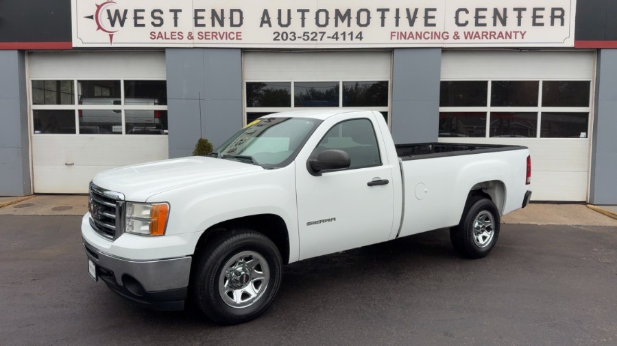 2012 GMC Sierra 1500 2WD Reg Cab 133.0" Work Truck, available for sale in Waterbury, Connecticut | West End Automotive Center. Waterbury, Connecticut 2012 GMC Sierra 1500 2WD Reg Cab 133.0" Work Truck, available for sale in Waterbury, Connecticut | West End Automotive Center. Waterbury, Connecticut