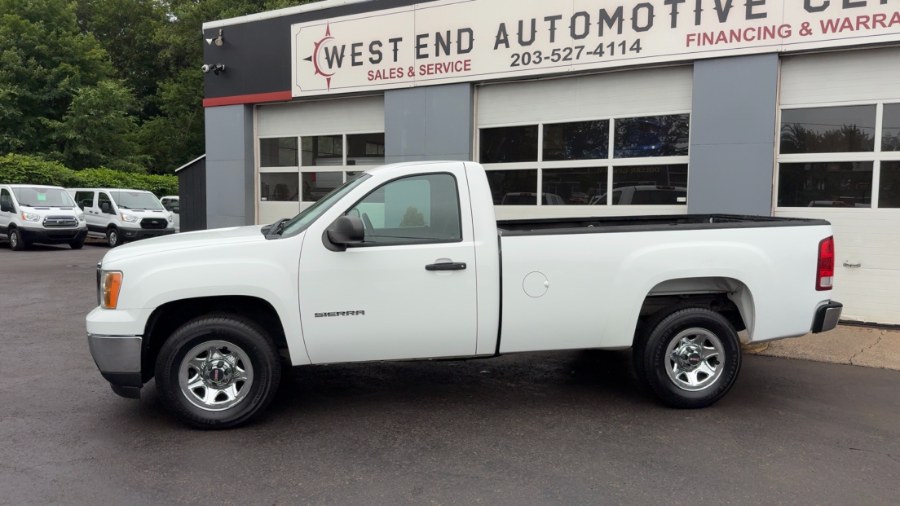 2012 GMC Sierra 1500 2WD Reg Cab 133.0" Work Truck, available for sale in Waterbury, Connecticut | West End Automotive Center. Waterbury, Connecticut 2012 GMC Sierra 1500 2WD Reg Cab 133.0" Work Truck, available for sale in Waterbury, Connecticut | West End Automotive Center. Waterbury, Connecticut