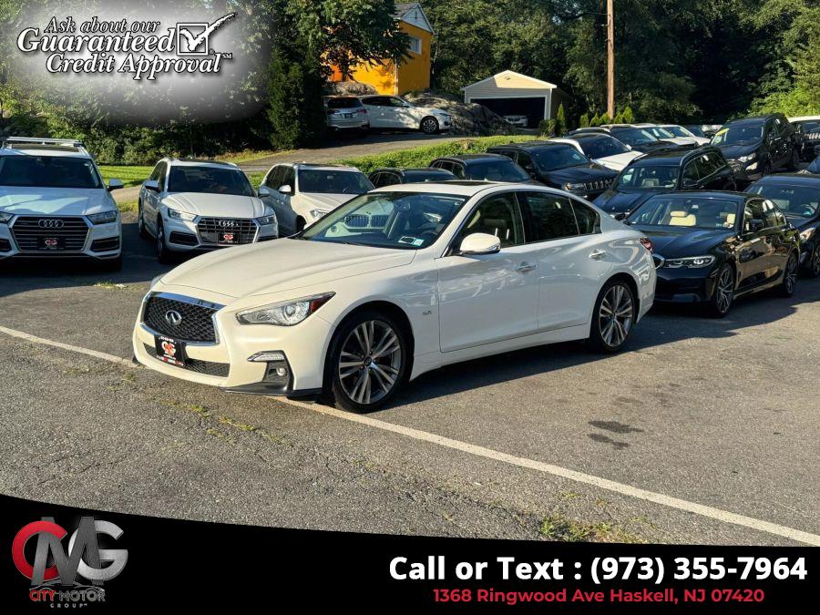 2018 Infiniti Q50 3.0t SPORT Sedan 4D, available for sale in Haskell, New Jersey | City Motor Group Inc.. Haskell, New Jersey 2018 Infiniti Q50 3.0t SPORT Sedan 4D, available for sale in Haskell, New Jersey | City Motor Group Inc.. Haskell, New Jersey