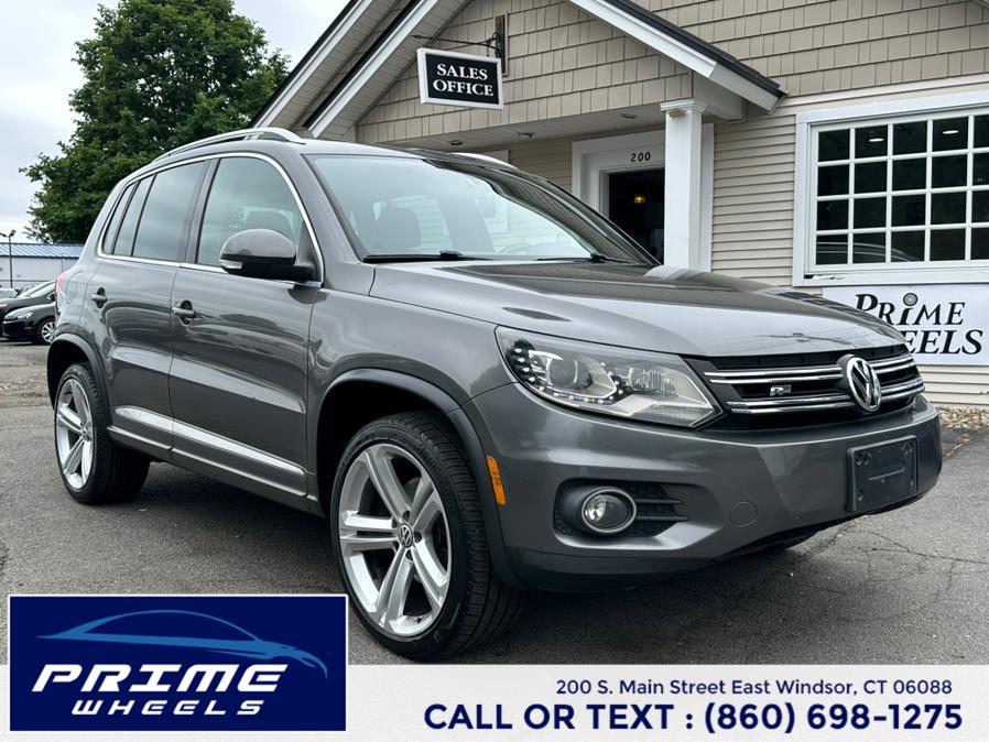 2015 Volkswagen Tiguan 4MOTION 4dr Auto R-Line, available for sale in East Windsor, Connecticut | Prime Wheels. East Windsor, Connecticut 2015 Volkswagen Tiguan 4MOTION 4dr Auto R-Line, available for sale in East Windsor, Connecticut | Prime Wheels. East Windsor, Connecticut
