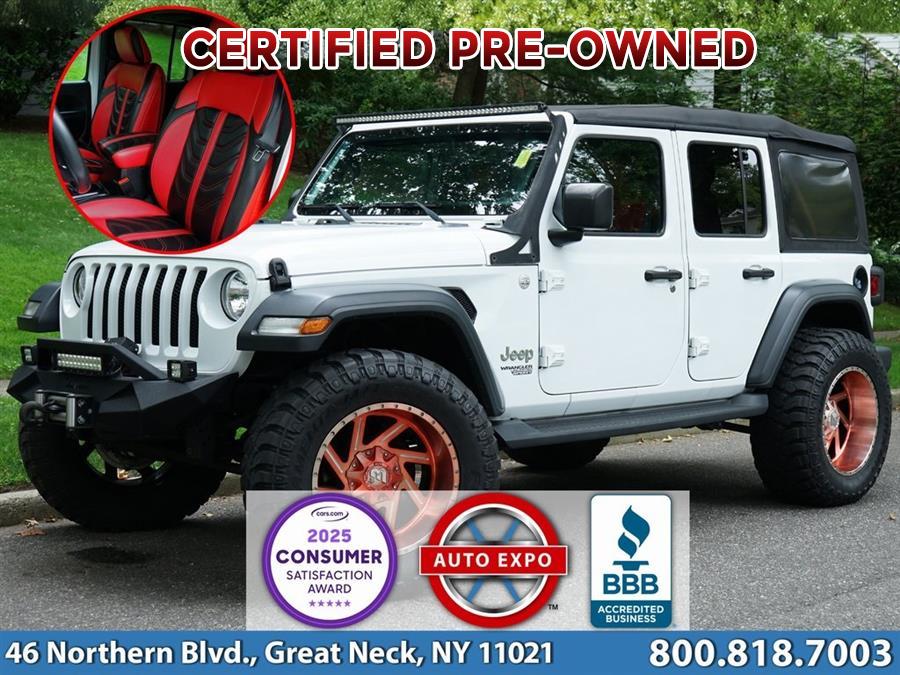 2020 Jeep Wrangler Unlimited Sport S, available for sale in Great Neck, New York | Auto Expo. Great Neck, New York