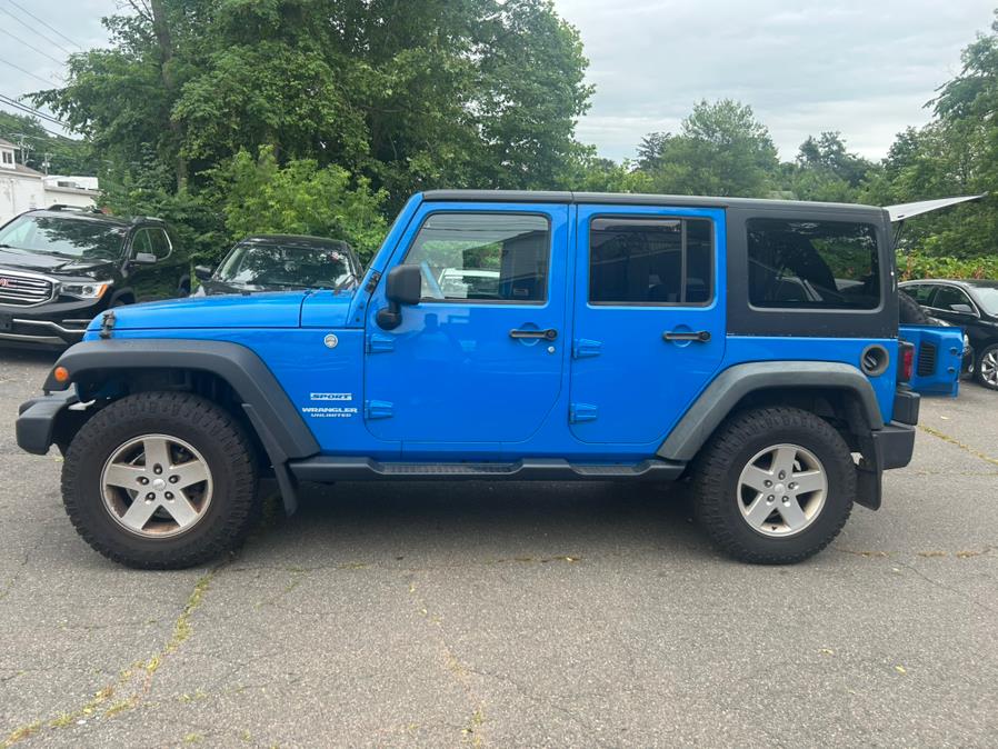 2012 Jeep Wrangler Unlimited 4WD 4dr Sport, available for sale in Vernon Rockville, Connecticut | Vernon Motor Cars. Vernon Rockville, Connecticut 2012 Jeep Wrangler Unlimited 4WD 4dr Sport, available for sale in Vernon Rockville, Connecticut | Vernon Motor Cars. Vernon Rockville, Connecticut