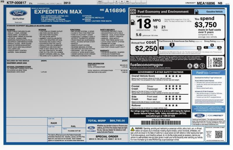 2021 Ford Expedition Max Limited 4X4, available for sale in Maple Shade, New Jersey | Car Revolution. Maple Shade, New Jersey 2021 Ford Expedition Max Limited 4X4, available for sale in Maple Shade, New Jersey | Car Revolution. Maple Shade, New Jersey