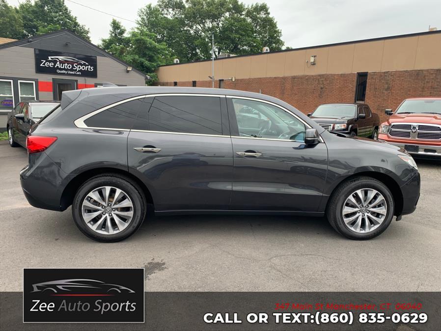 2015 Acura MDX SH-AWD 4dr Tech Pkg, available for sale in Manchester, Connecticut | Zee Auto Sports. Manchester, Connecticut 2015 Acura MDX SH-AWD 4dr Tech Pkg, available for sale in Manchester, Connecticut | Zee Auto Sports. Manchester, Connecticut
