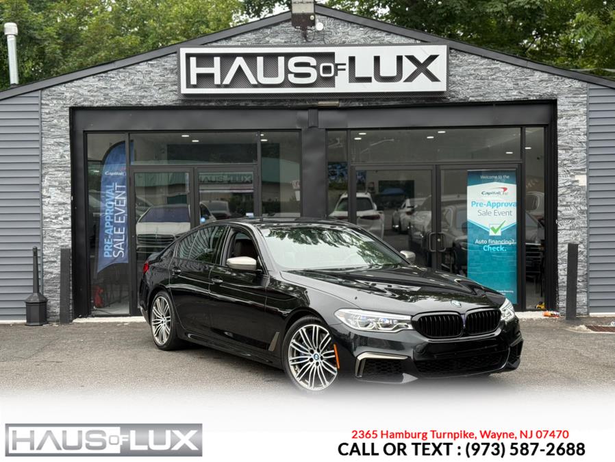 2018 BMW 5 Series M550i xDrive Sedan, available for sale in Wayne, New Jersey | Haus of Lux. Wayne, New Jersey